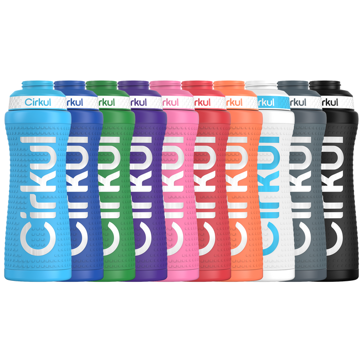 22oz. Grip Stainless Steel Bottle & Sport Lid T5
